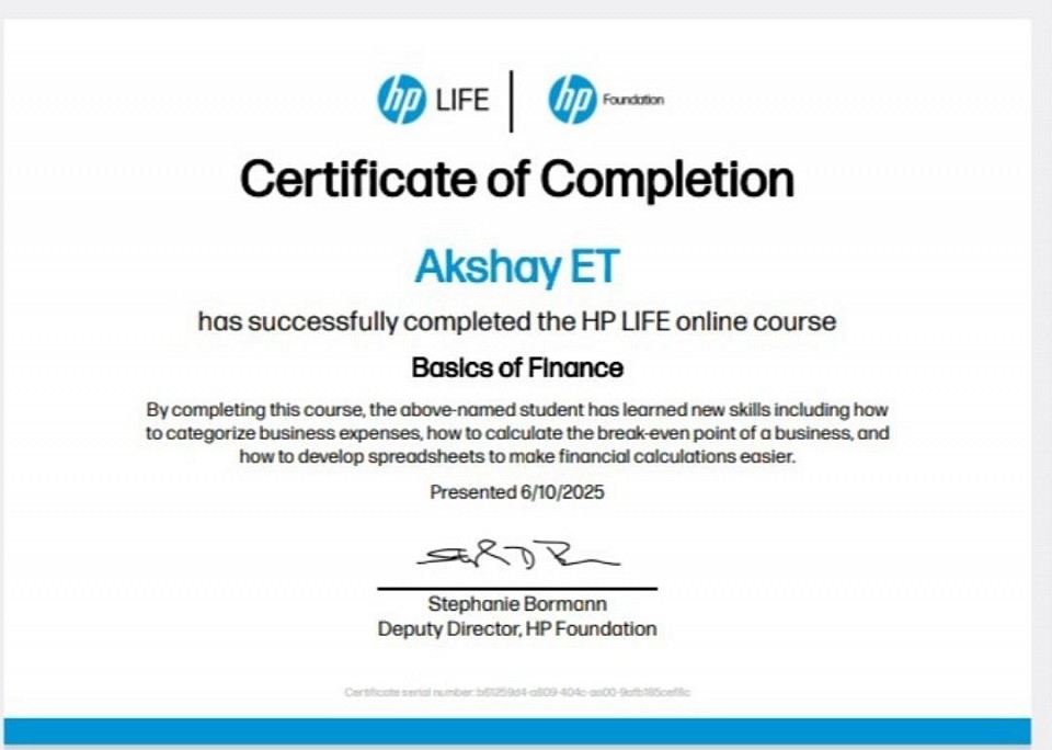 Certificates